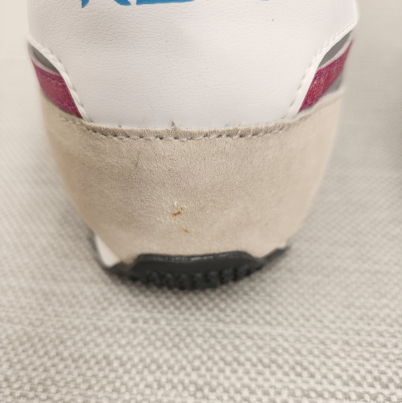 RBK Reebok Modern Classic Aztec Glam Comfort Gray Pink Blue Sneaker Women Sz 12 - Picture 15 of 16